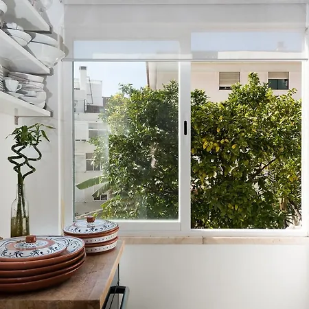 Flat With A Garden In Belem דירה ליסבון